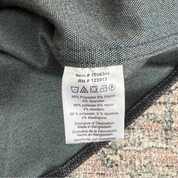 Jachs Outdoor Button Up Shirt Jacket XL Corduroy Cozy Fleece Blue - Picture 13 of 15